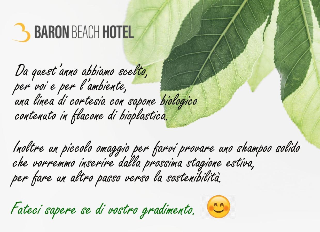 Baron Beach Hotel Scauri  Exterior foto